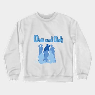 Boy next door silhouette design in the one and only era Crewneck Sweatshirt